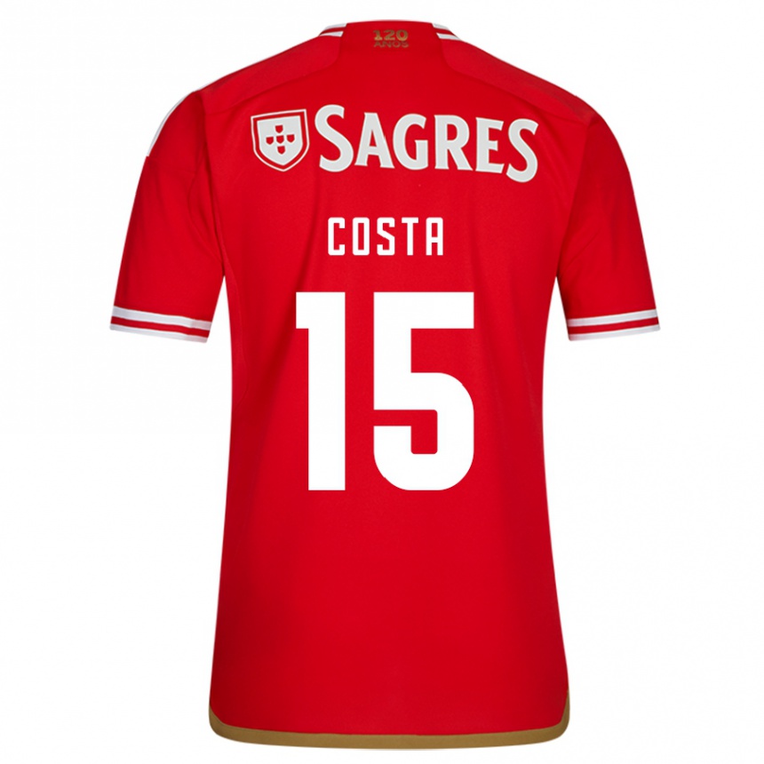 Hombre Fútbol Camiseta Carole Costa #15 Rojo 1ª Equipación 2023/24