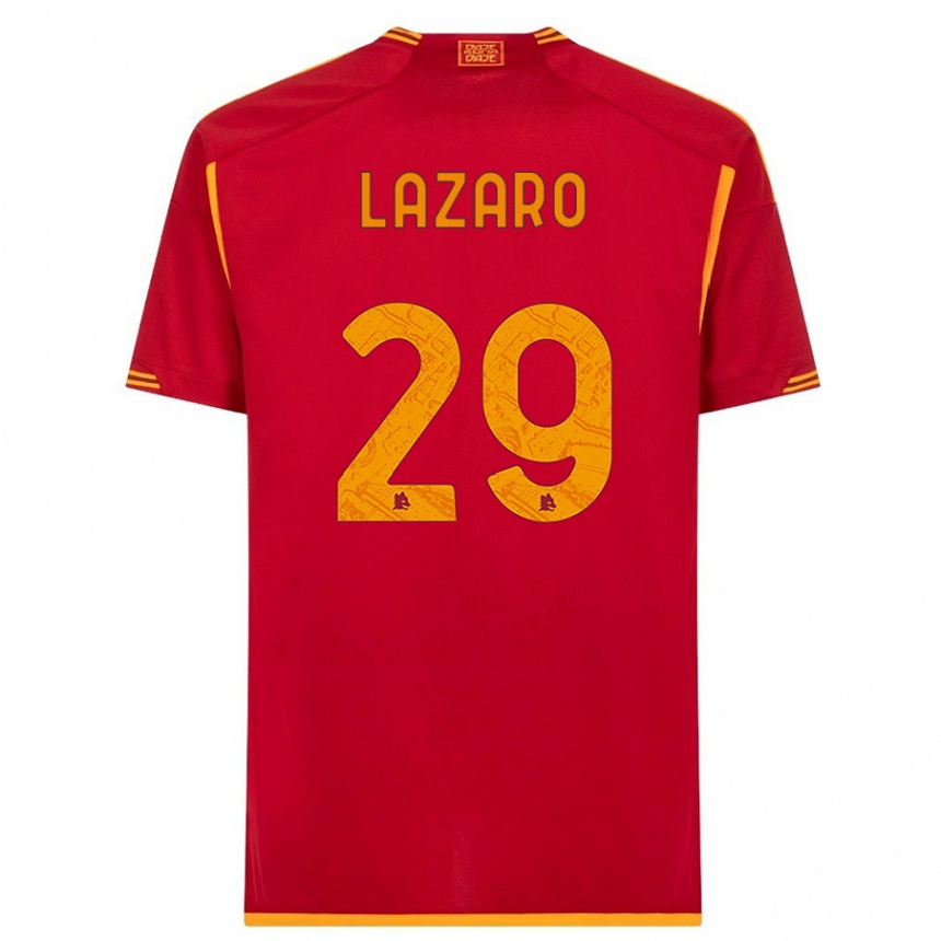 Hombre Fútbol Camiseta Paloma Lazaro #29 Rojo 1ª Equipación 2023/24