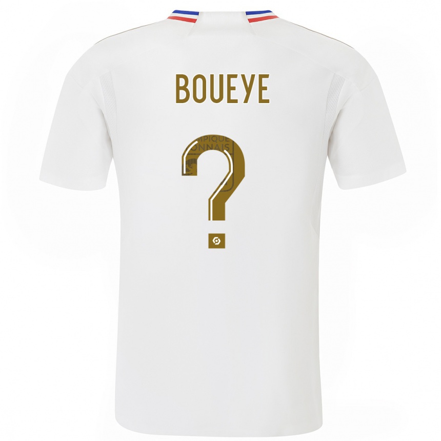 Hombre Fútbol Camiseta Philippe Boueye #0 Blanco 1ª Equipación 2023/24