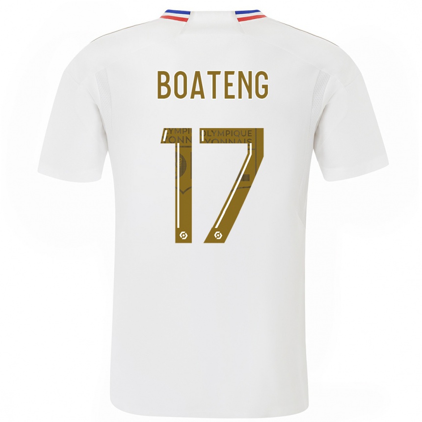 Hombre Fútbol Camiseta Jerome Boateng #17 Blanco 1ª Equipación 2023/24