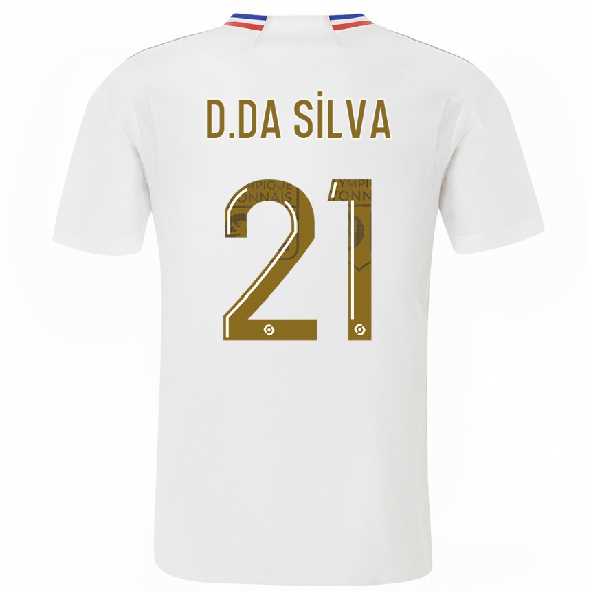 Hombre Fútbol Camiseta Damien Da Silva #21 Blanco 1ª Equipación 2023/24