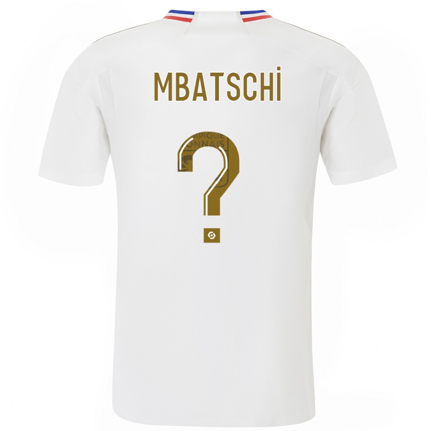 Hombre Fútbol Camiseta Prince Mbatschi #0 Blanco 1ª Equipación 2023/24