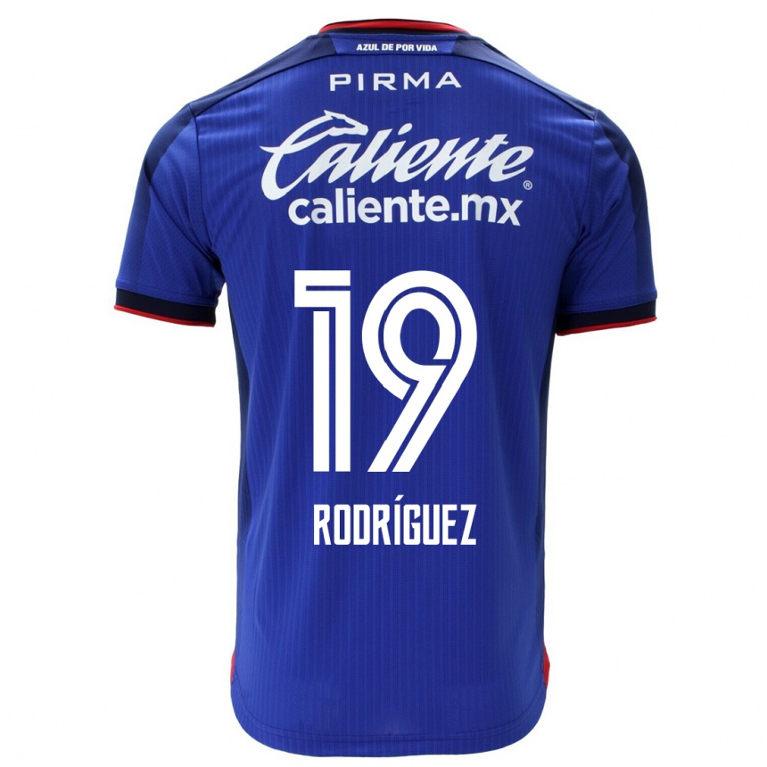 Hombre Fútbol Camiseta Carlos Rodriguez #19 Azul 1ª Equipación 2023/24