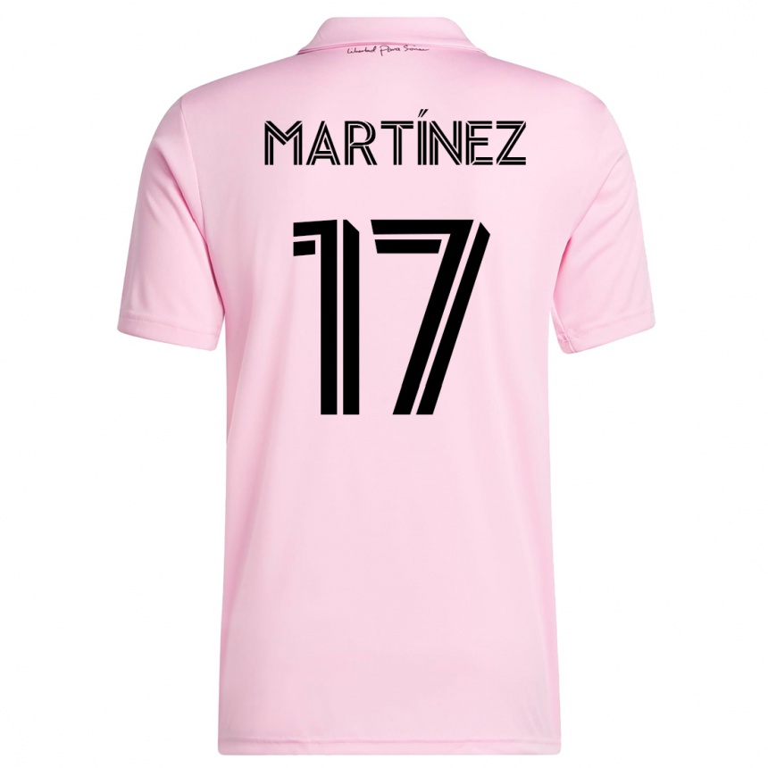Hombre Fútbol Camiseta Josef Martínez #17 Rosa 1ª Equipación 2023/24