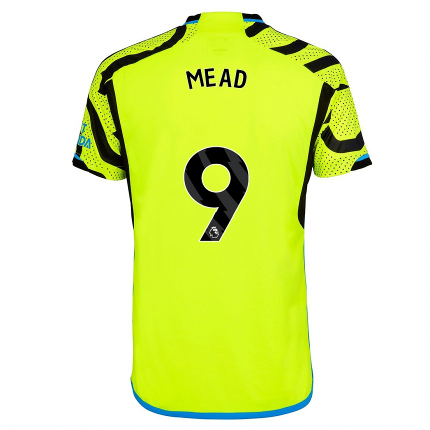 Hombre Fútbol Camiseta Beth Mead #9 Amarillo 2ª Equipación 2023/24