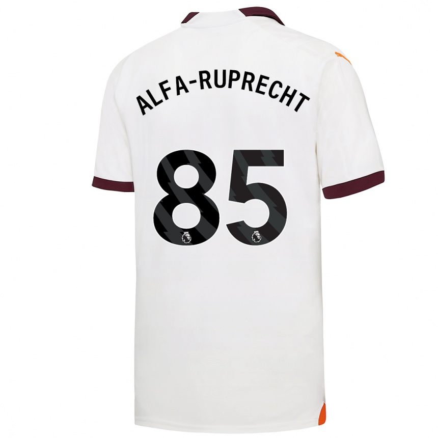 Hombre Fútbol Camiseta Farid Alfa-Ruprecht #85 Blanco 2ª Equipación 2023/24