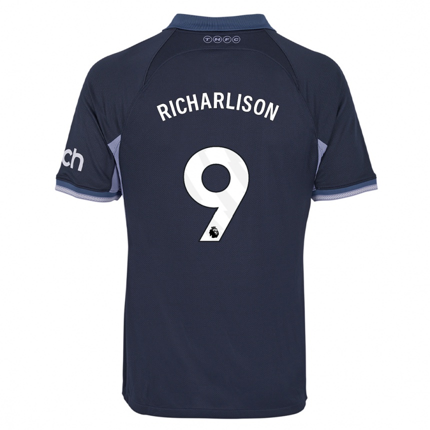 Hombre Fútbol Camiseta Richarlison #9 Azul Oscuro 2ª Equipación 2023/24