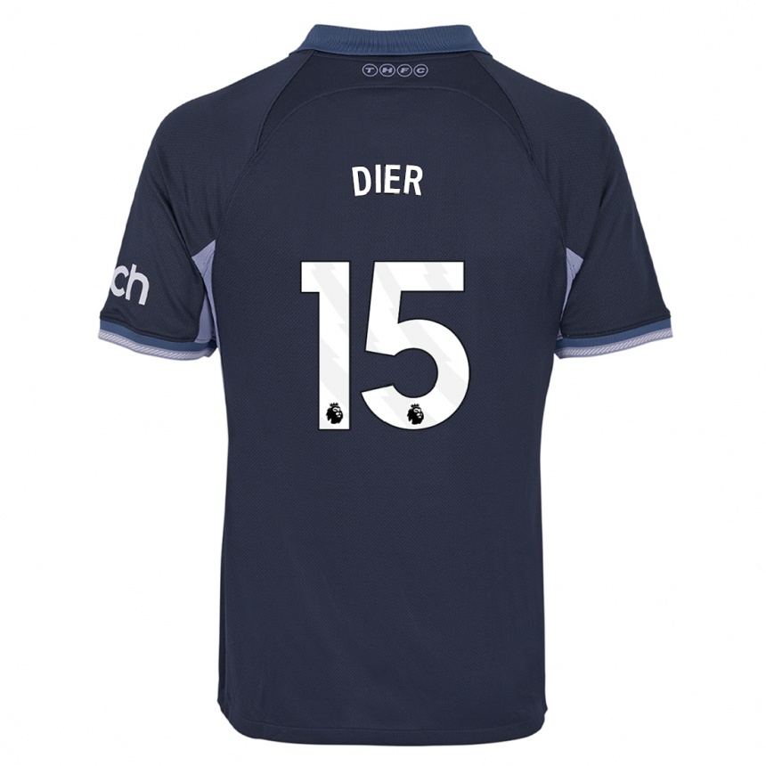 Hombre Fútbol Camiseta Eric Dier #15 Azul Oscuro 2ª Equipación 2023/24