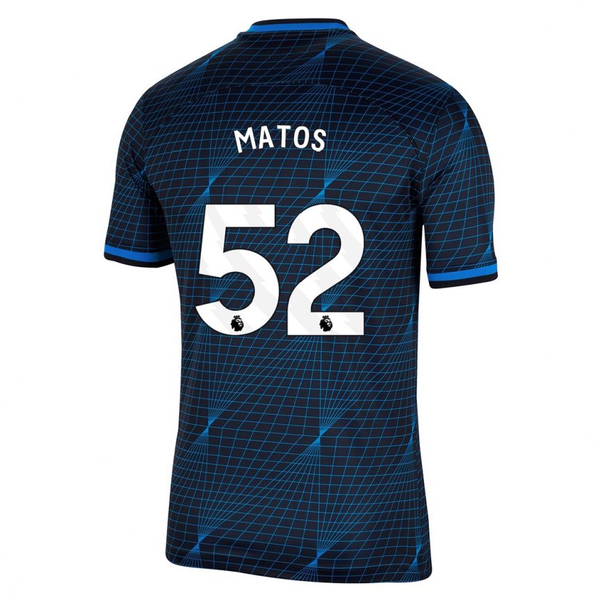 Hombre Fútbol Camiseta Alex Matos #52 Azul Oscuro 2ª Equipación 2023/24