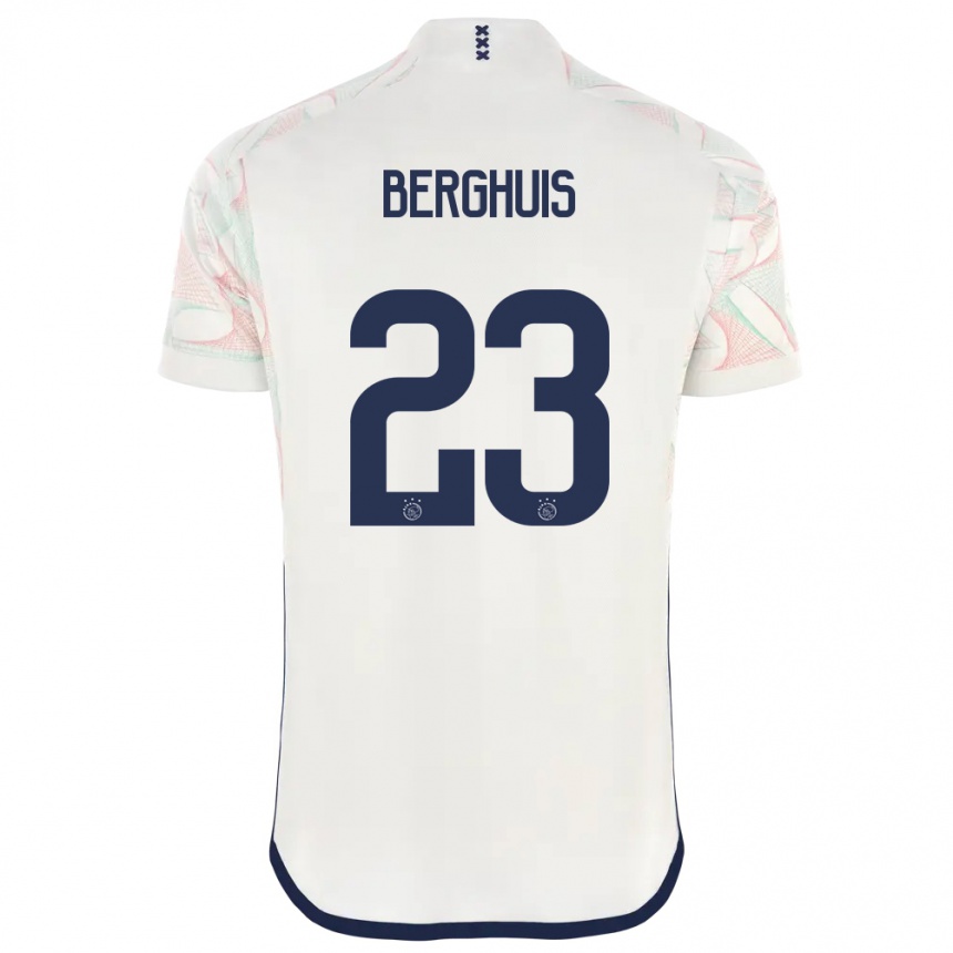 Hombre Fútbol Camiseta Steven Berghuis #23 Blanco 2ª Equipación 2023/24