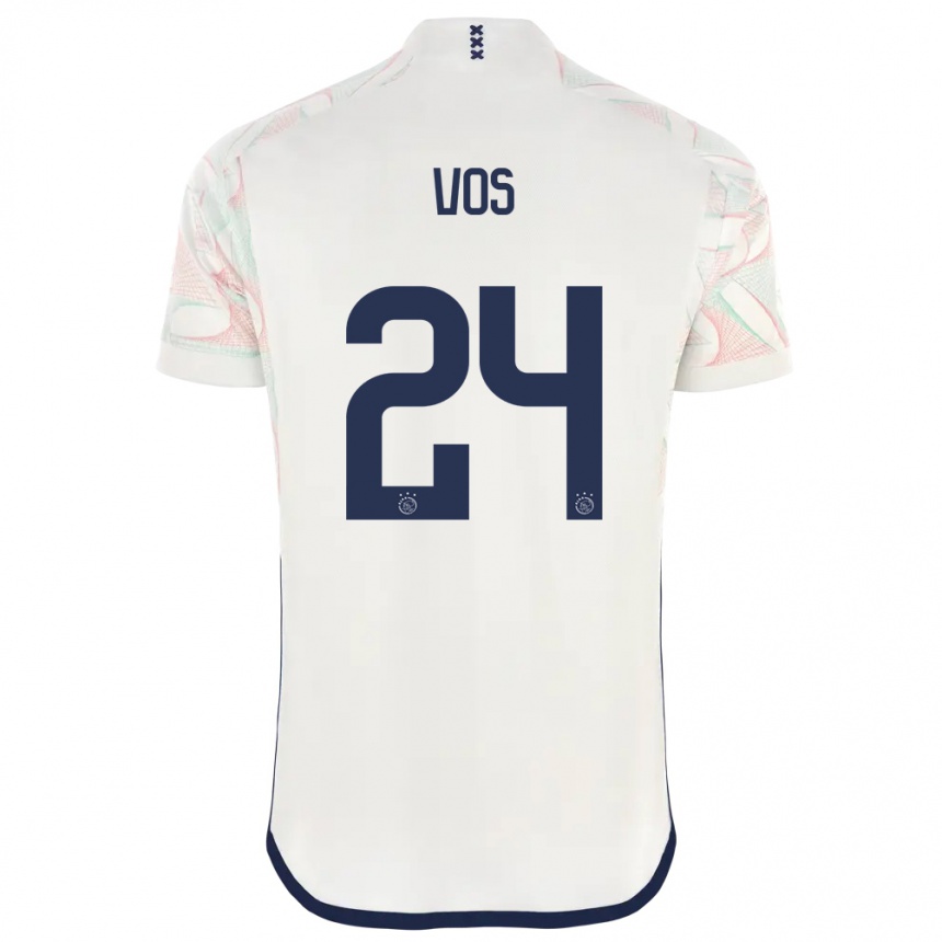 Hombre Fútbol Camiseta Silvano Vos #24 Blanco 2ª Equipación 2023/24