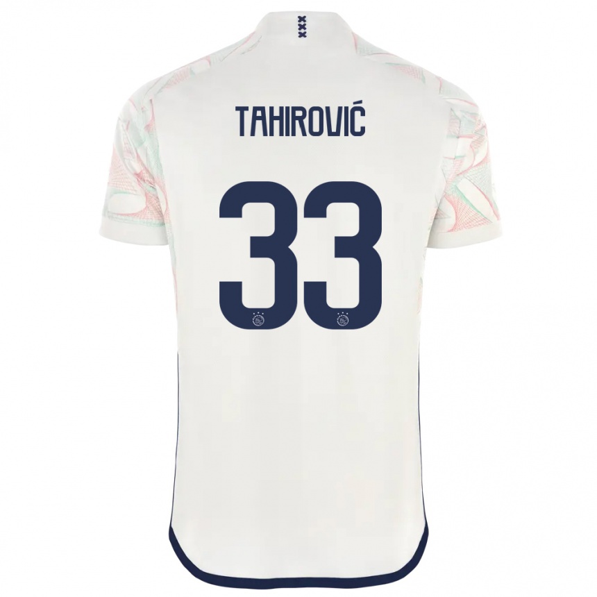 Hombre Fútbol Camiseta Benjamin Tahirovic #33 Blanco 2ª Equipación 2023/24