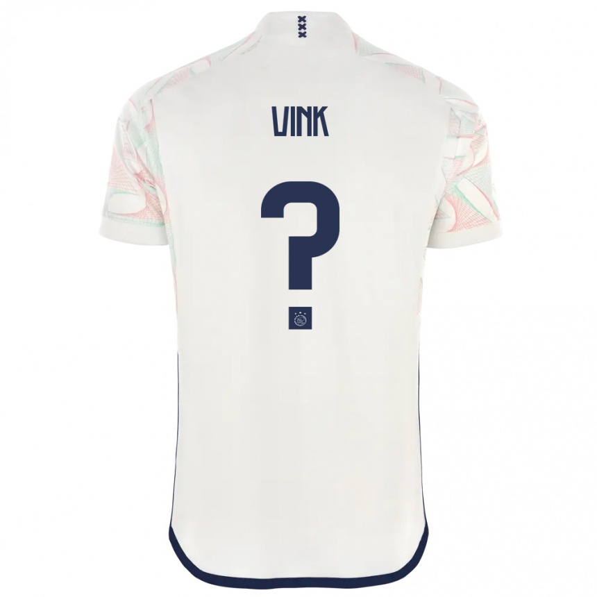 Hombre Fútbol Camiseta Skye Vink #0 Blanco 2ª Equipación 2023/24