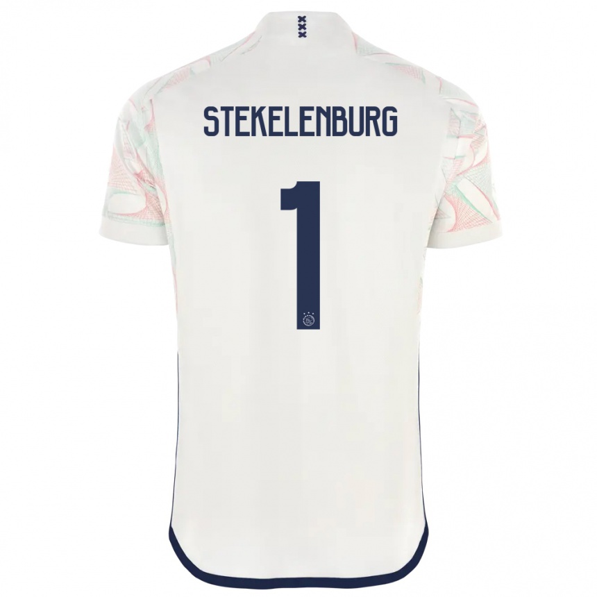 Hombre Fútbol Camiseta Maarten Stekelenburg #1 Blanco 2ª Equipación 2023/24