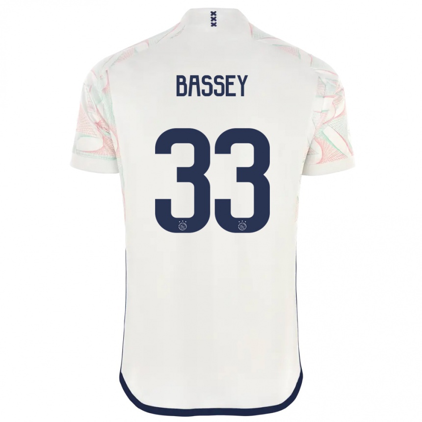 Hombre Fútbol Camiseta Calvin Bassey #33 Blanco 2ª Equipación 2023/24