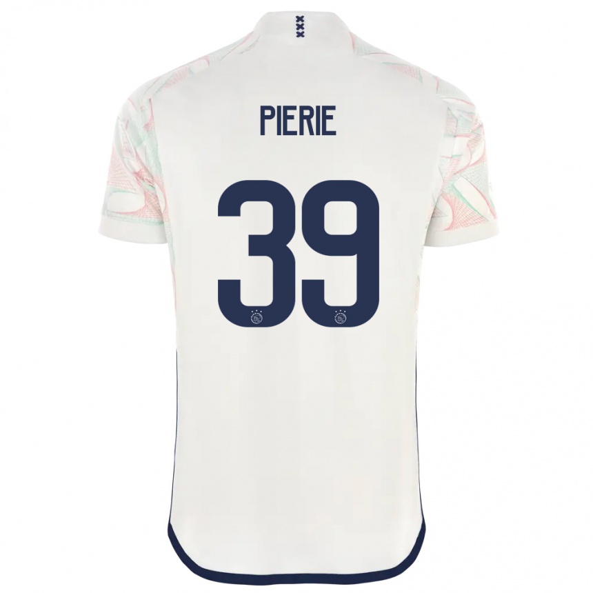 Hombre Fútbol Camiseta Kik Pierie #39 Blanco 2ª Equipación 2023/24