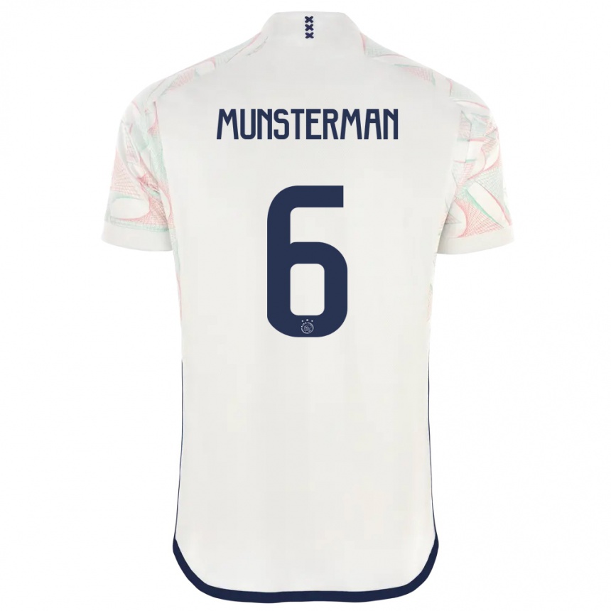 Hombre Fútbol Camiseta Marthe Munsterman #6 Blanco 2ª Equipación 2023/24