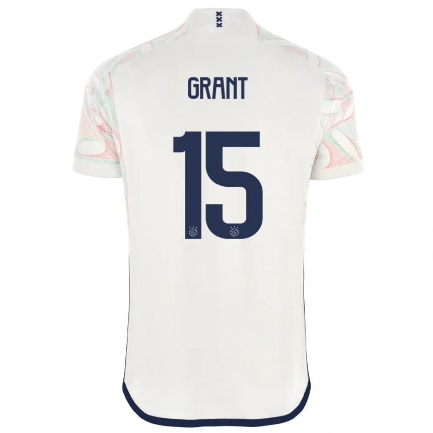 Hombre Fútbol Camiseta Chasity Grant #15 Blanco 2ª Equipación 2023/24