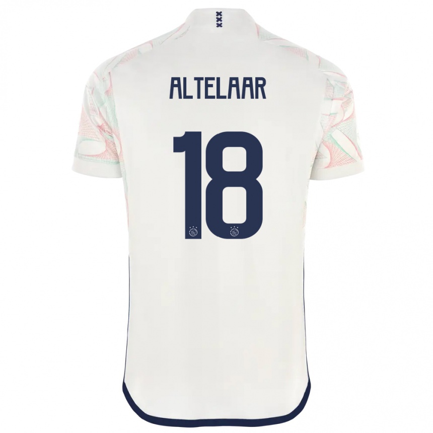 Hombre Fútbol Camiseta Jamie Altelaar #18 Blanco 2ª Equipación 2023/24