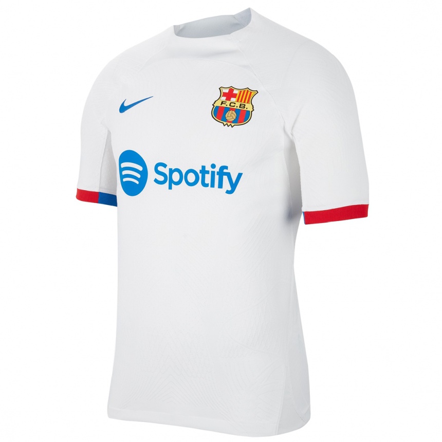 Hombre Fútbol Camiseta Fermin Lopez #32 Blanco 2ª Equipación 2023/24