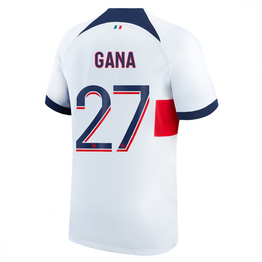 Hombre Fútbol Camiseta Idrissa Gana Gueye #27 Blanco 2ª Equipación 2023/24