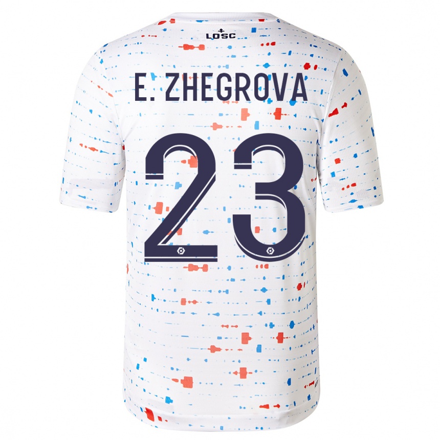 Hombre Fútbol Camiseta Edon Zhegrova #23 Blanco 2ª Equipación 2023/24