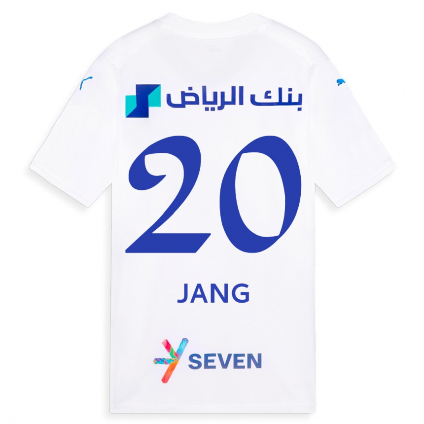 Hombre Fútbol Camiseta Hyun-Soo Jang #20 Blanco 2ª Equipación 2023/24