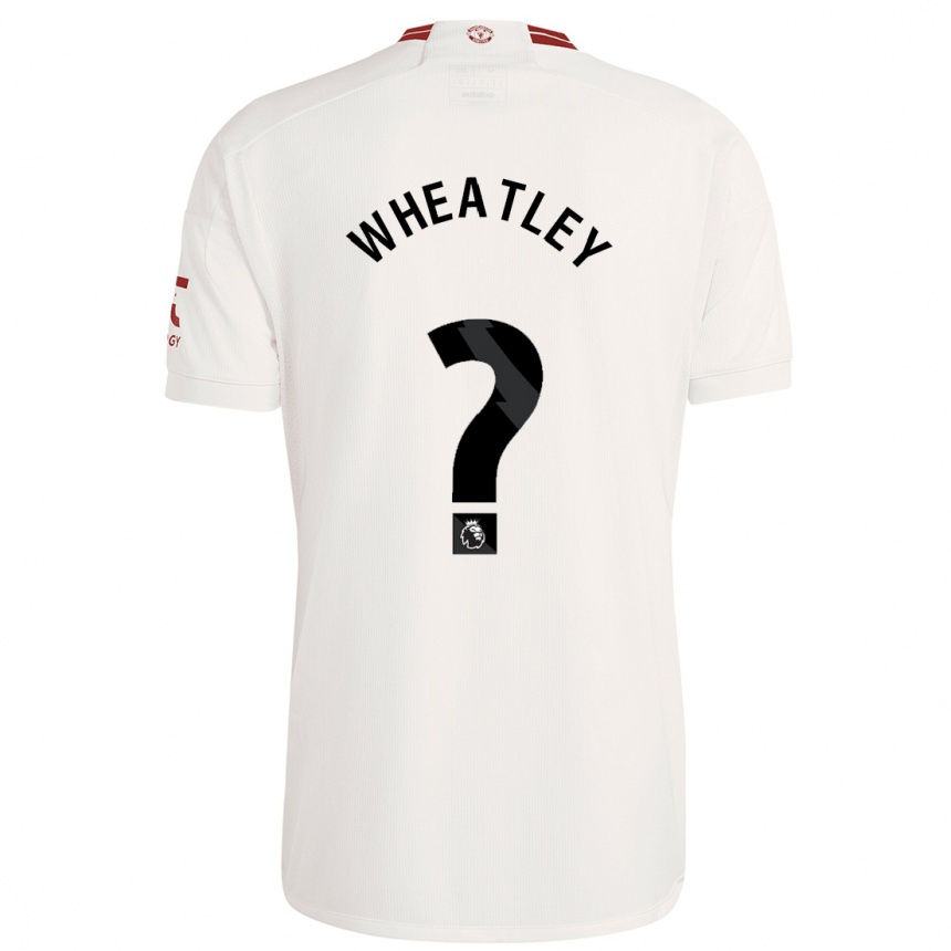 Hombre Fútbol Camiseta Ethan Wheatley #0 Blanco Equipación Tercera 2023/24