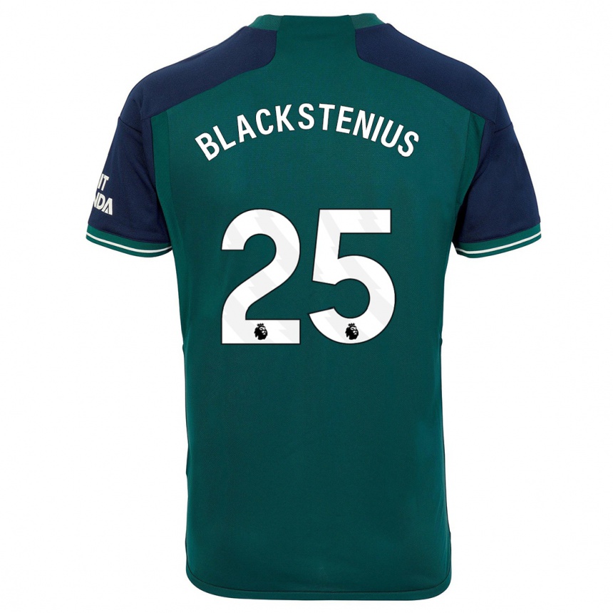 Hombre Fútbol Camiseta Stina Blackstenius #25 Verde Equipación Tercera 2023/24