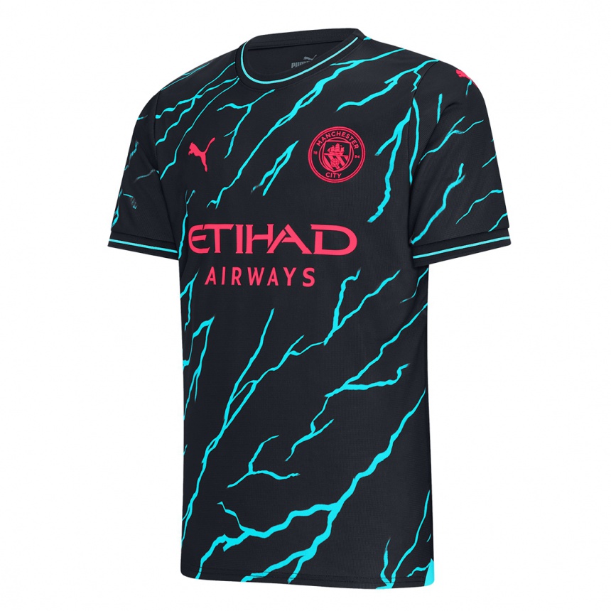 Hombre Fútbol Camiseta Kyle Walker #2 Azul Oscuro Equipación Tercera 2023/24