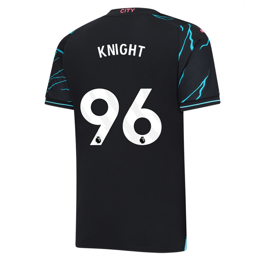 Hombre Fútbol Camiseta Ben Knight #96 Azul Oscuro Equipación Tercera 2023/24