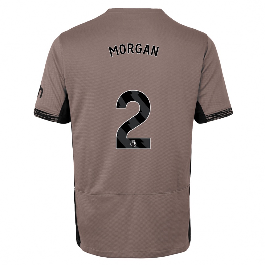 Hombre Fútbol Camiseta Esther Morgan #2 Beige Obscuro Equipación Tercera 2023/24