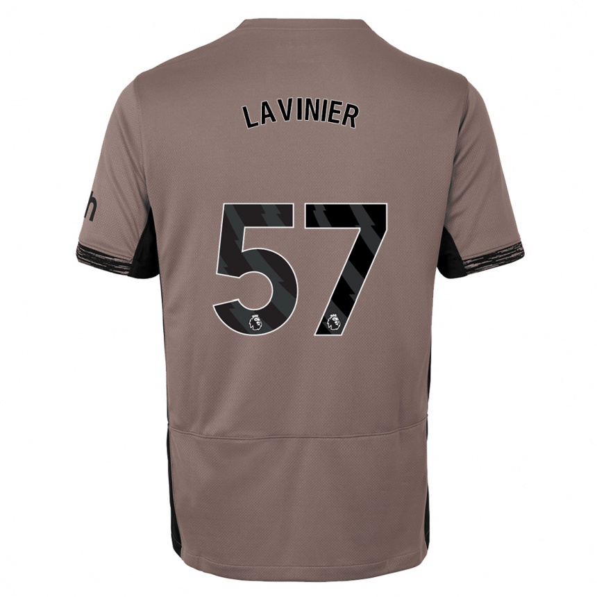 Hombre Fútbol Camiseta Marcel Lavinier #57 Beige Obscuro Equipación Tercera 2023/24