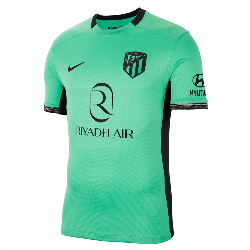 Hombre Fútbol Camiseta German Valera #8 Primavera Verde Equipación Tercera 2023/24