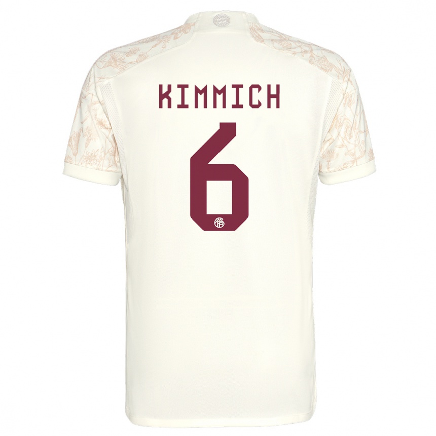 Hombre Fútbol Camiseta Joshua Kimmich #6 Blanquecino Equipación Tercera 2023/24