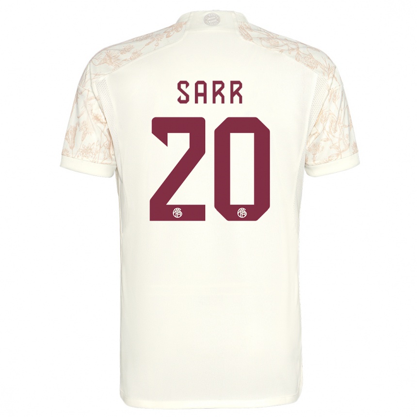 Hombre Fútbol Camiseta Bouna Sarr #20 Blanquecino Equipación Tercera 2023/24