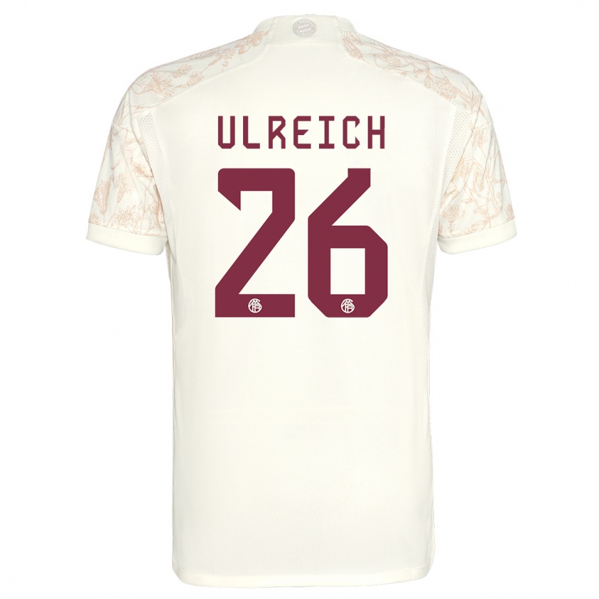 Hombre Fútbol Camiseta Sven Ulreich #26 Blanquecino Equipación Tercera 2023/24