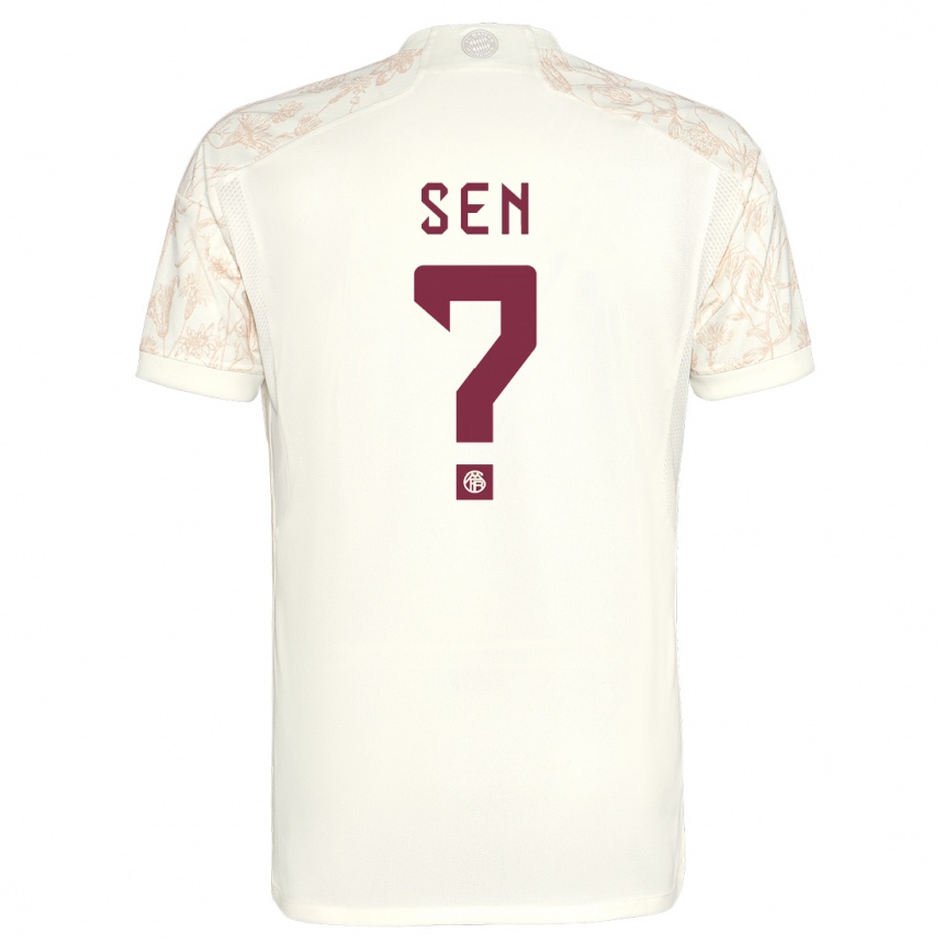 Hombre Fútbol Camiseta Salih Sen #0 Blanquecino Equipación Tercera 2023/24