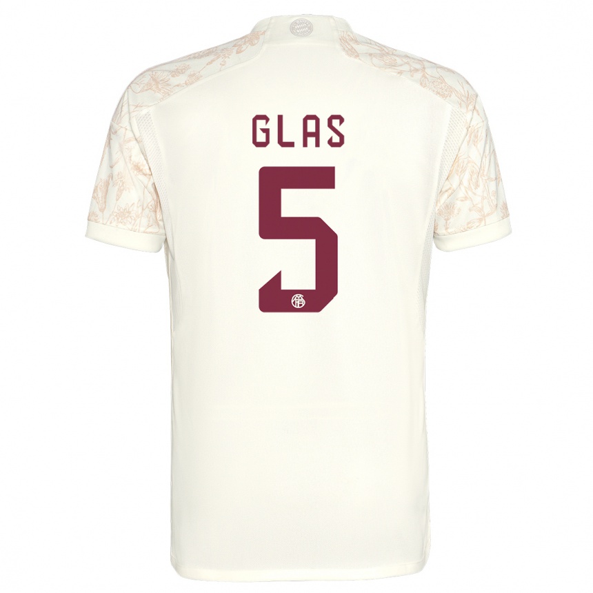 Hombre Fútbol Camiseta Hanna Glas #5 Blanquecino Equipación Tercera 2023/24