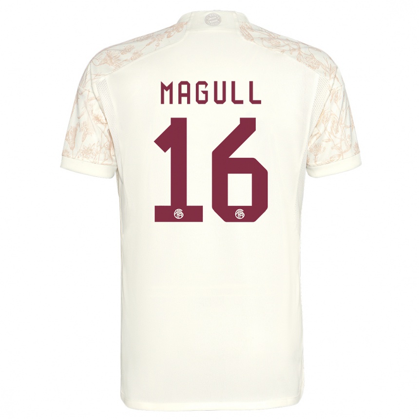 Hombre Fútbol Camiseta Lina Magull #16 Blanquecino Equipación Tercera 2023/24