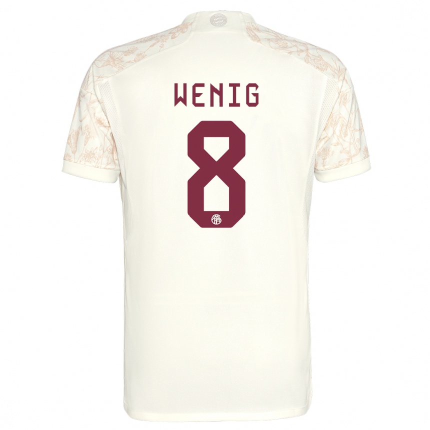 Hombre Fútbol Camiseta Marcel Wenig #8 Blanquecino Equipación Tercera 2023/24