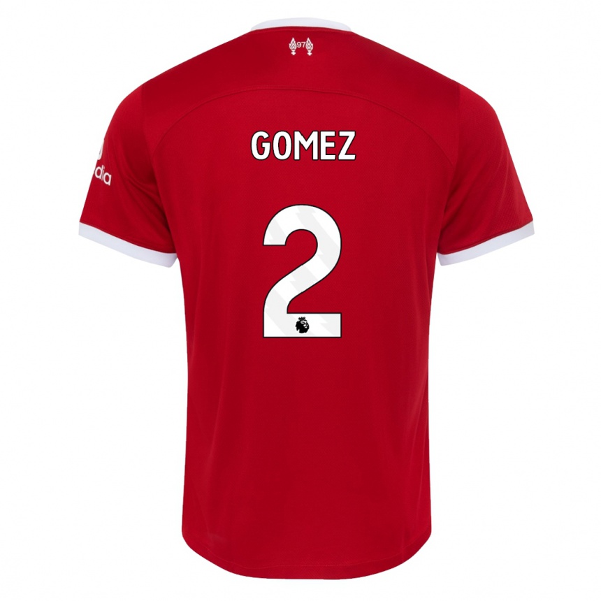 Mujer Fútbol Camiseta Joe Gomez #2 Rojo 1ª Equipación 2023/24