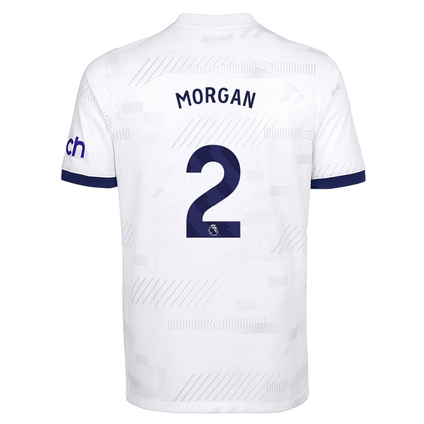 Mujer Fútbol Camiseta Esther Morgan #2 Blanco 1ª Equipación 2023/24