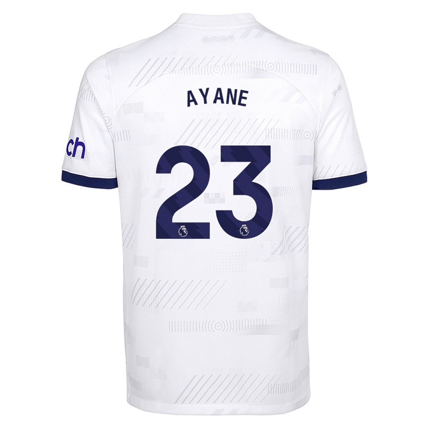 Mujer Fútbol Camiseta Rosella Ayane #23 Blanco 1ª Equipación 2023/24