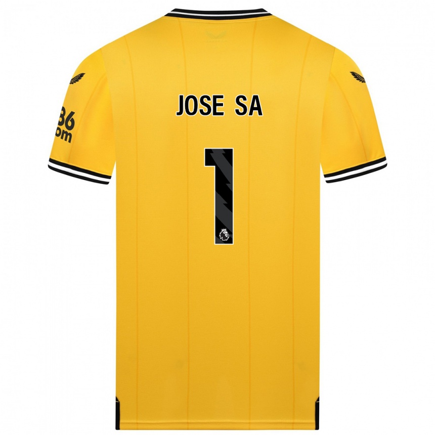 Mujer Fútbol Camiseta Jose Sa #1 Amarillo 1ª Equipación 2023/24