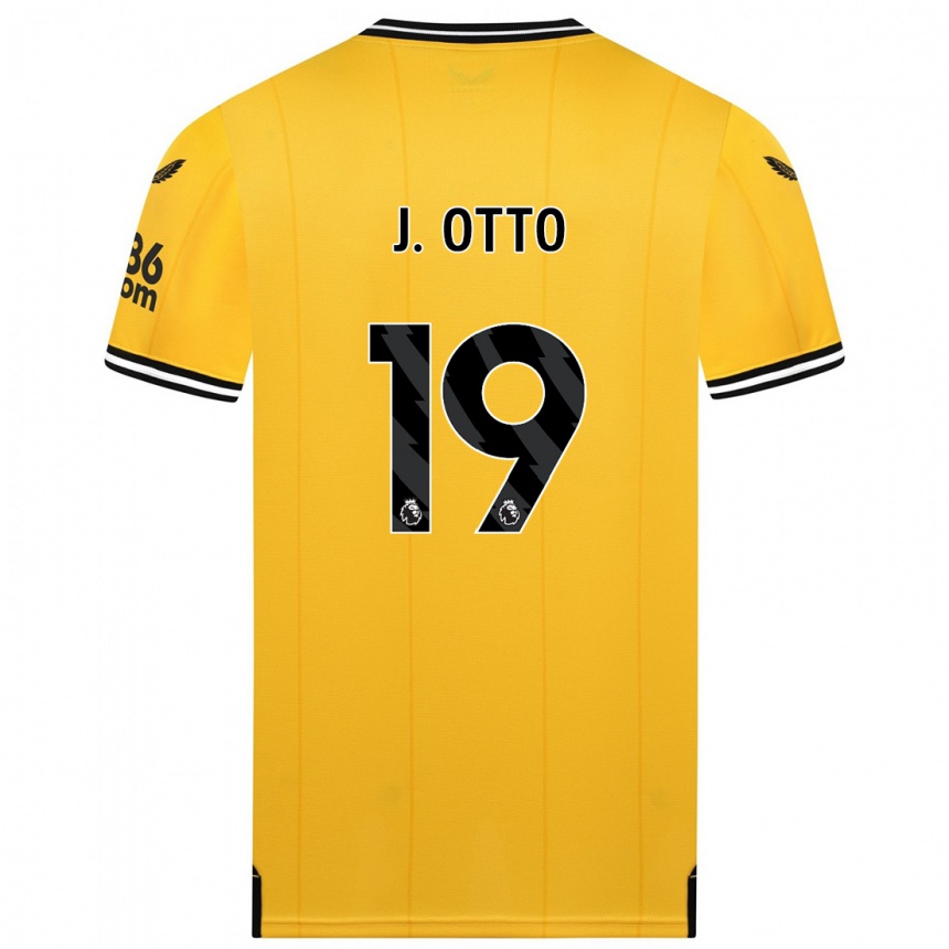 Mujer Fútbol Camiseta Jonny Otto #19 Amarillo 1ª Equipación 2023/24