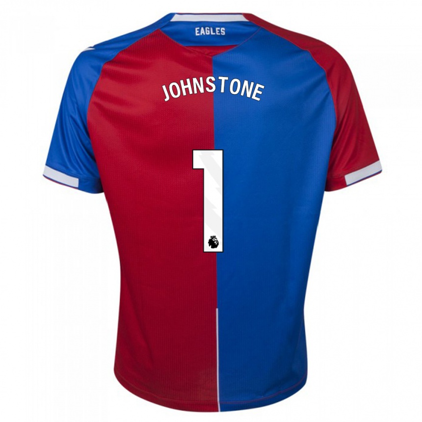 Mujer Fútbol Camiseta Sam Johnstone #1 Rojo Azul 1ª Equipación 2023/24
