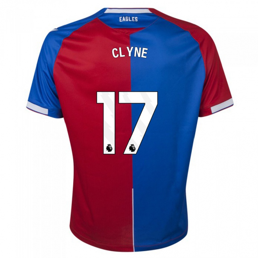 Mujer Fútbol Camiseta Nathaniel Clyne #17 Rojo Azul 1ª Equipación 2023/24