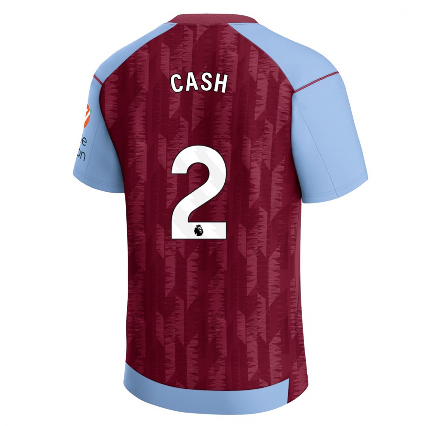 Mujer Fútbol Camiseta Matty Cash #2 Azul Claro 1ª Equipación 2023/24