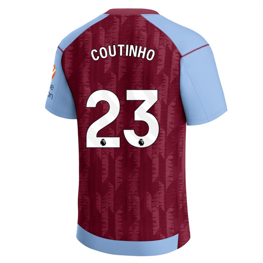 Mujer Fútbol Camiseta Philippe Coutinho #23 Azul Claro 1ª Equipación 2023/24